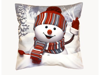 Povlak NOVIA vzor C | Sněhulák 1 43x43