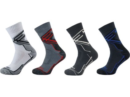 Ponožky Thermo Hiking 1223 (Barva bílá, Velikost 30-31)