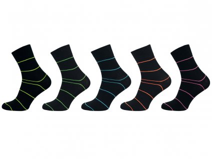 Dámské ponožky Lycra  - balení 5 párů
