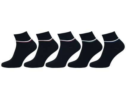 Ponožky vyšší lem - balení 5 párů