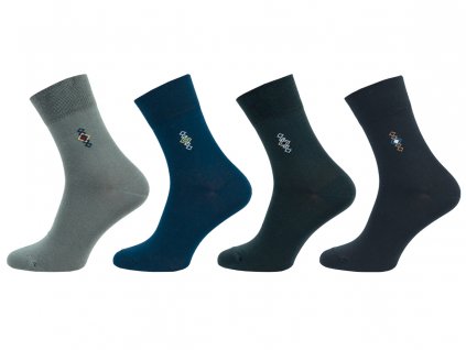Ponožky Comfort se stříbrem - balení 5 párů