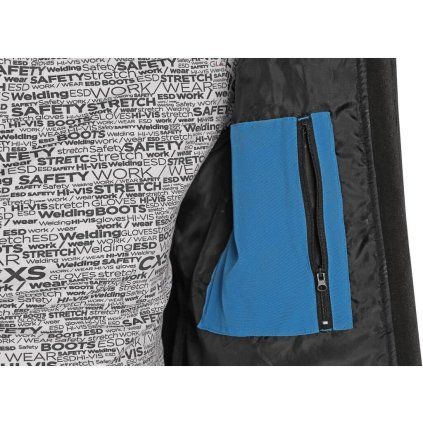 Bunda CXS STRETCH, pánska, softshell (Velikost S, Barevnost Modrá)
