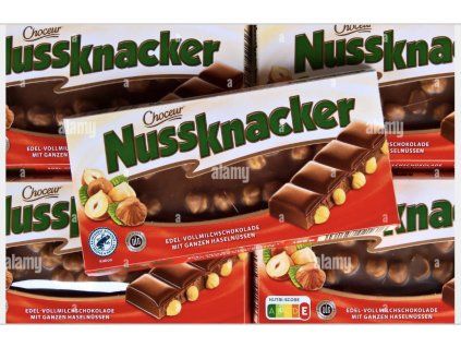 Nussknacker mogyorós tejcsokoládé 100g