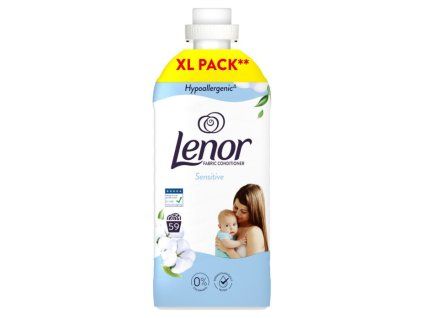 Lenor öblítő sensitive 59 mosás