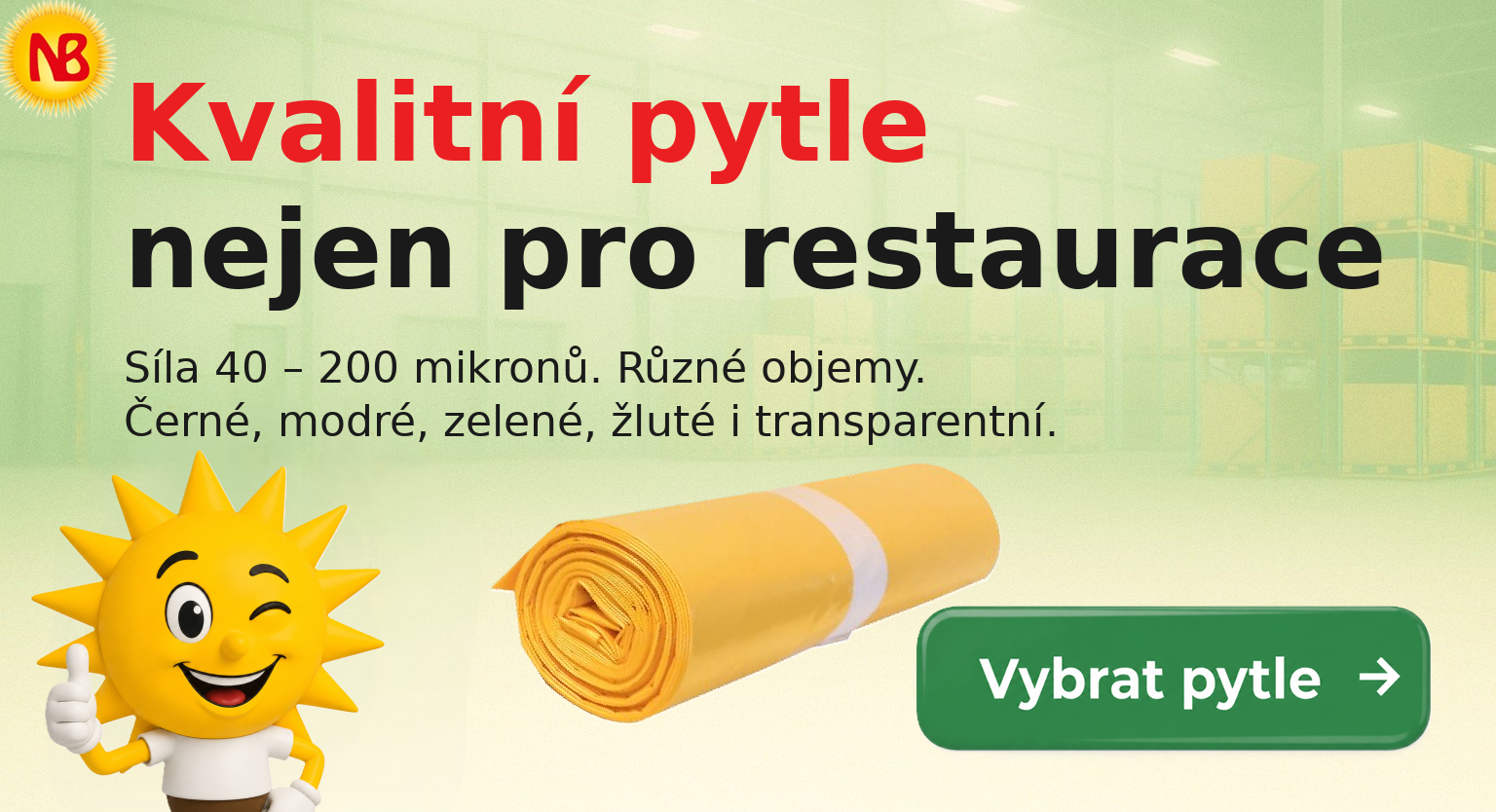 Novobal - Pytle na odpad