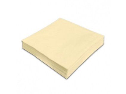 Ubrousky 1 vrstvé 33x33 cm béžové