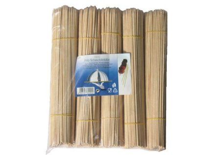 Špejle hrocené 30 cm (balík 100ks)