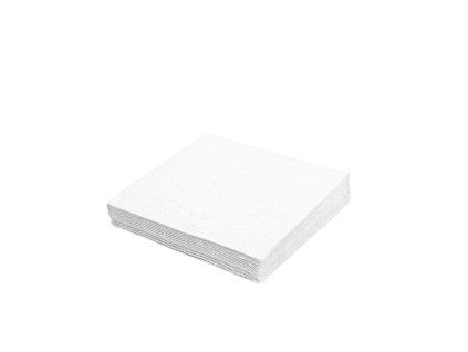 Ubrousky 2 vrstvé 33x33 cm bílé