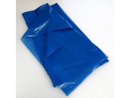 Pytel na odpad LDPE 70x110 cm 200 µm modrý 25ks/bal