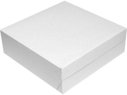 Krabice na chlebíčky 38x38x6 cm karton (50 ks)