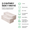 Z-Z ručníky šedé 1 vrstvé karton (5000 ks) 2