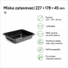 Miska zatavovací 227 x 178 x 45 mm 1D 2