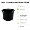 Miska zatavovací polévková 500 ml černá 2