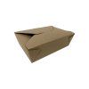 Menu box KRAFT 15,1x12x6,5 cm 1300 ml s tukovou bariérou