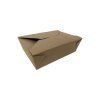 Menu box KRAFT 19,5x14x6,5 cm 1800 ml s tukovou bariérou