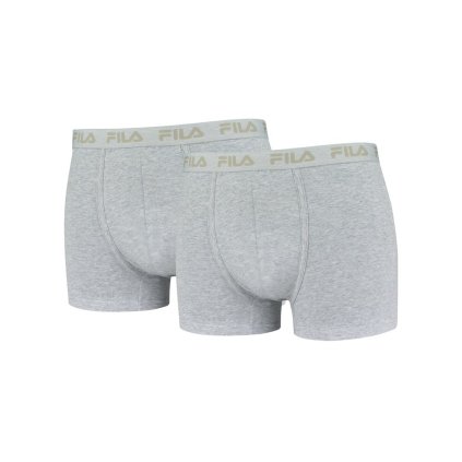 2PACK Pánské boxerky FILA - grey