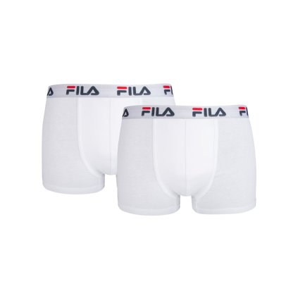 2PACK Pánské boxerky FILA - white
