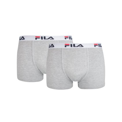 2PACK Pánské boxerky FILA - grey