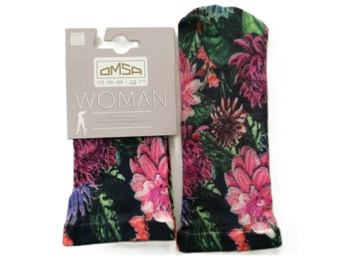 Dámské módní ponožky FIORI COLORATI - dalia multicolor