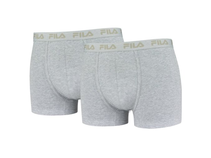 2PACK Pánské boxerky FILA - grey