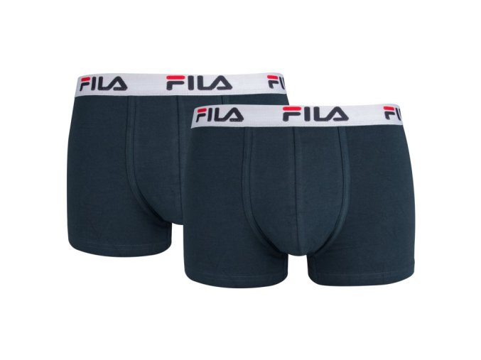 2PACK Pánské boxerky FILA - navy