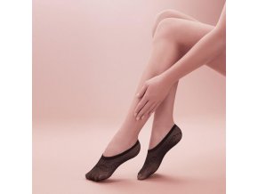 Dámské nízké ponožky BONBON - black
