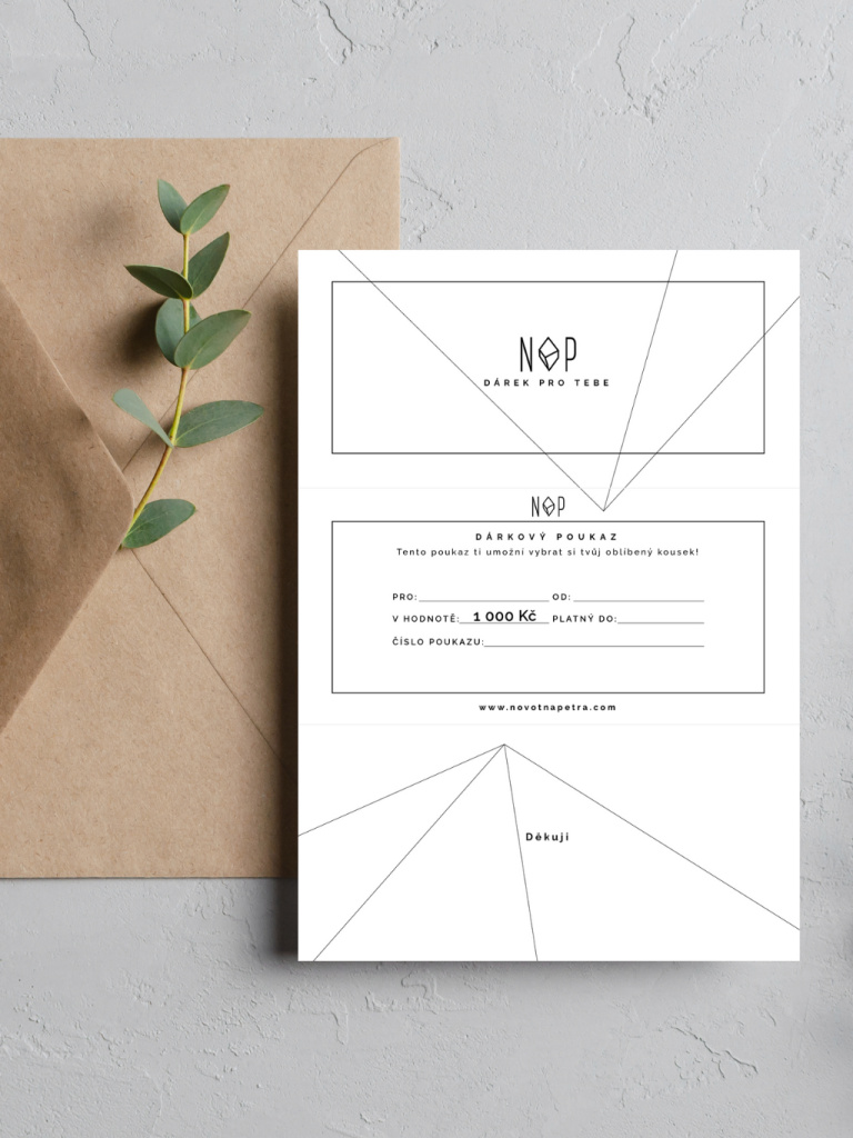 Dárkový poukaz 1000 Kč