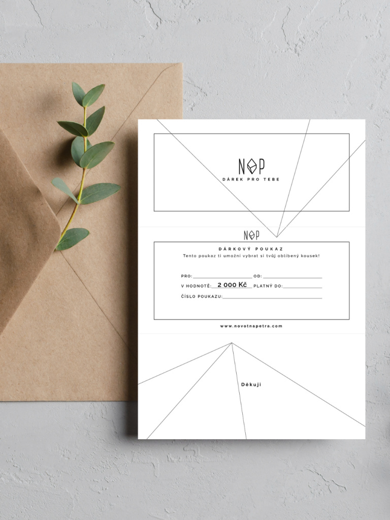 Dárkový poukaz 2000 Kč