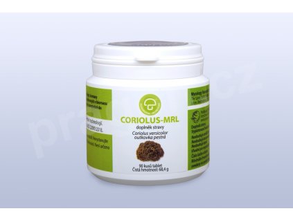 coriolus mrl biomasa tablety