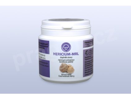 hericium mrl biomasa tablety
