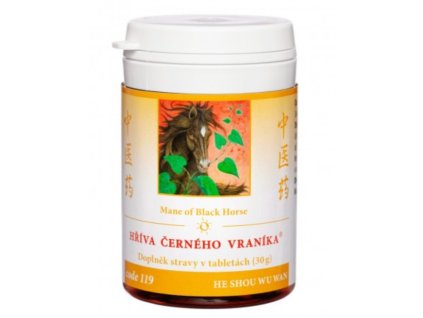 HŘÍVA ČERNÉHO VRANÍKA (119) 100tablet