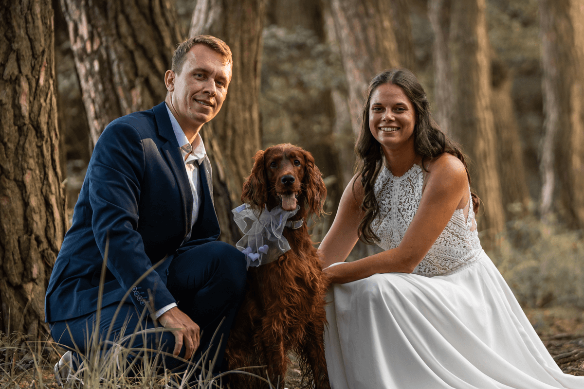 novomanželé Haklovi, U Kopeckých, Velichovky