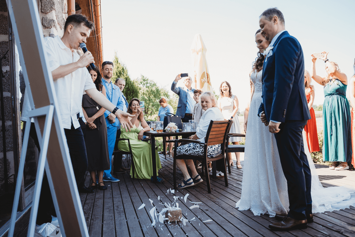 novomanželé Křivanovi, Penzion Pohoda, Nárameč