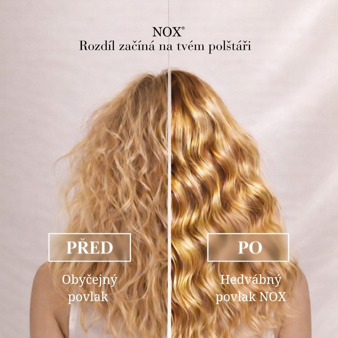 Benefity hedvábí NOX pro vlasy