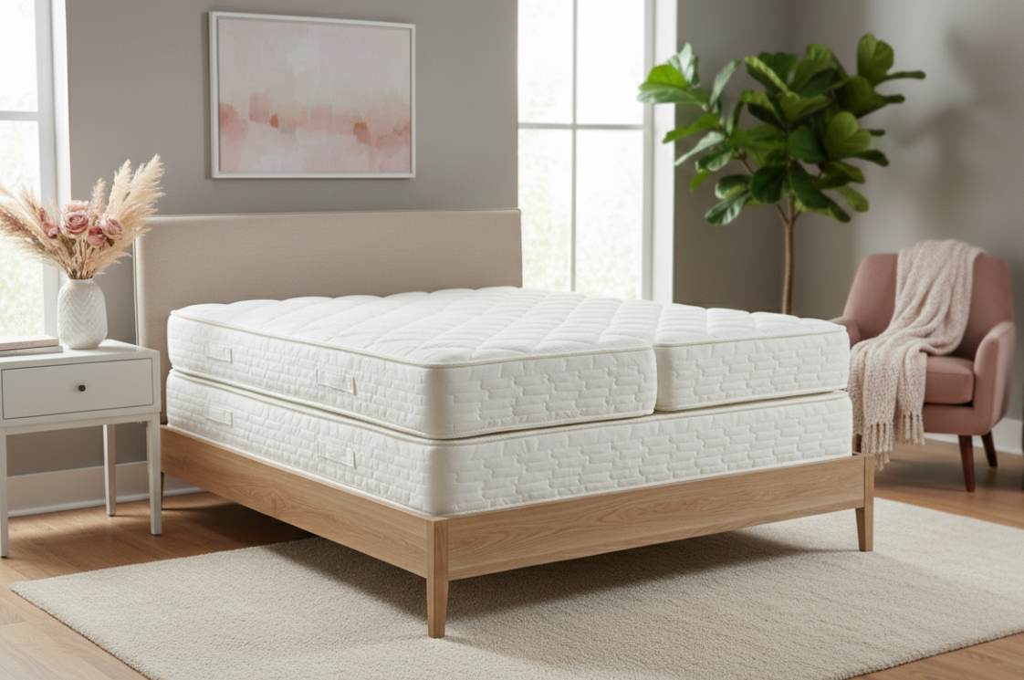 Jeden matrac alebo dva? Otázka, ktorú rieši každý pár