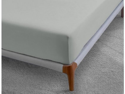 plachta jersey svetlosiva roh