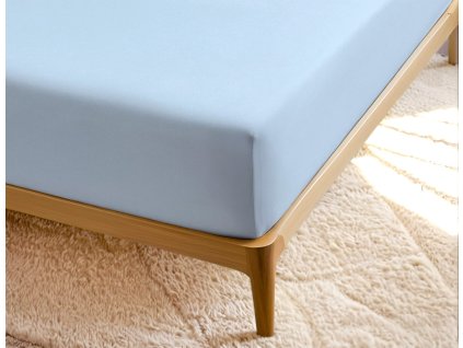 Plachta Jersey Superstretch svetlomodrá