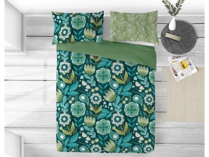 satenove obliecky aquaflora jade min