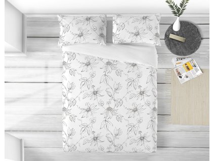 makosatenove obliecky CLAIRE biela