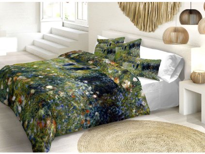 makosatenove obliecky zena v zahrade