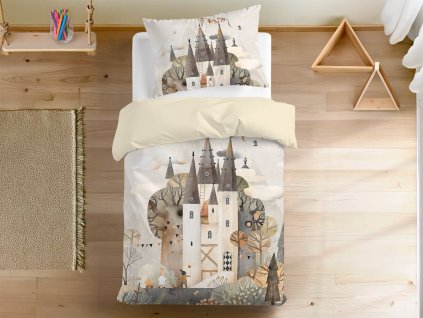 bavlnene obliecky rozpravkovy hrad