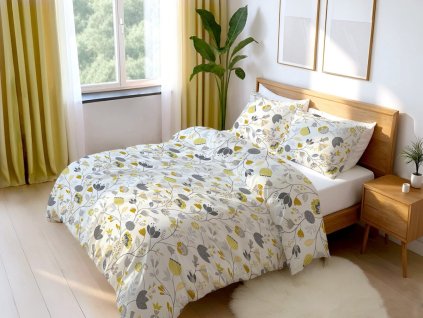 flanelove obliecky zlta luka