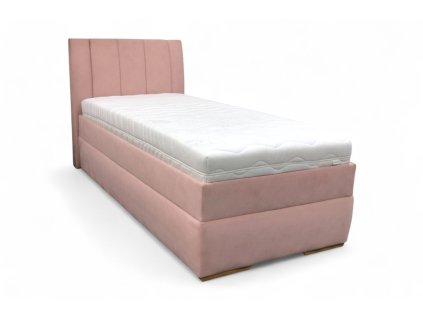 Jednolozkova calunena postel BEATRIX