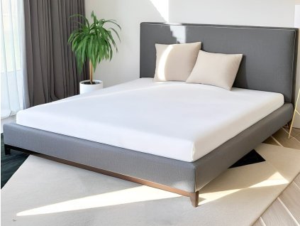 satenova plachta biela