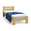 jednolôžková posteľ z masívu tina