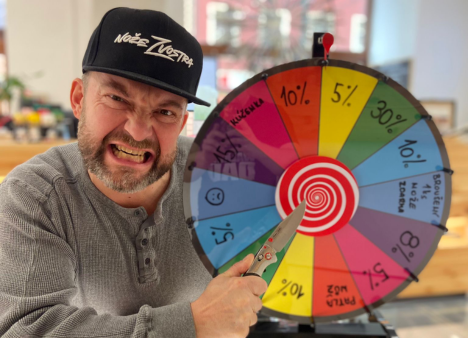 Otočte kolem štěstí a vyhrajte na naší prodejně! 🎉