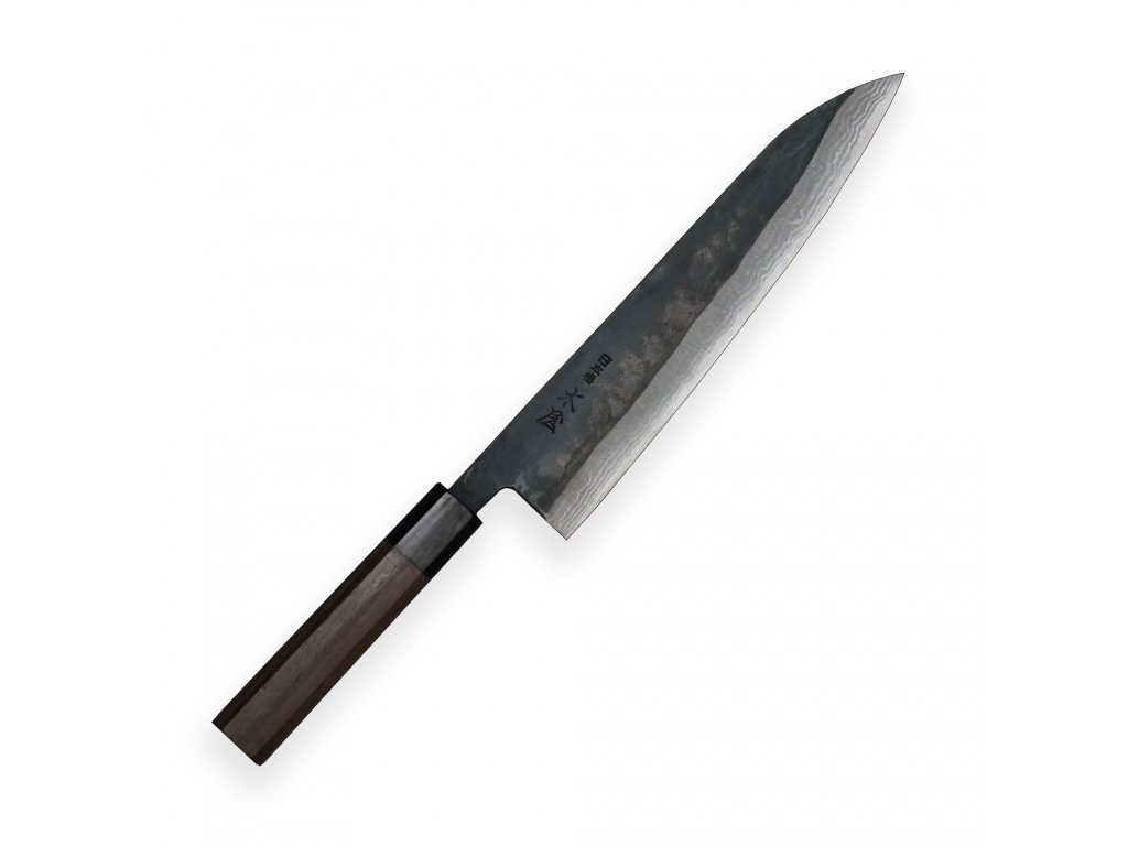 nůž Gyuto / Chef 210 mm - KIYA Suminagashi Damascus 11 layers
