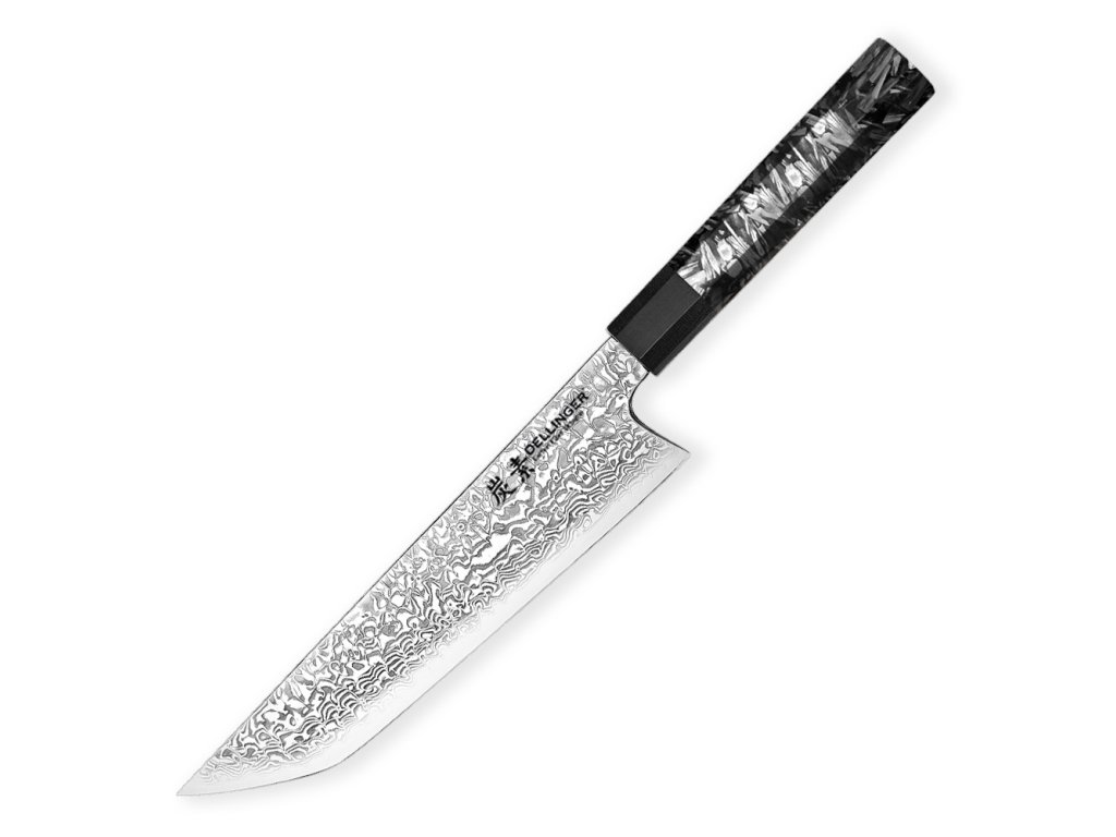 nůž Chef Sakimaru 215 mm Dellinger G10 Carbon Fiber Octagon 1