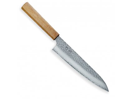 nůž Gyuto/Chef 200 mm Kanetsugu SHIUN VG-2, 3 layers, japanese OAK