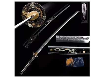 3708 katana doragon 2 30 shaku uhlikova ocel t 10 realny hamon gunome yokote